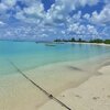 Maldives, Haa Alifu, Dhidhdhoo island, clear water