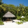 Maldives, Haa Alifu, Manafaru island, beach, view from water