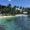 Palau, Koror, Riptide beach, view from water