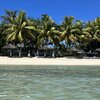 Samoa, Upolu, Sheraton beach, view from water