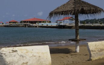 Sao Tome, Lagarto beach