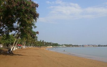 Sao Tome, Praia Emilia beach