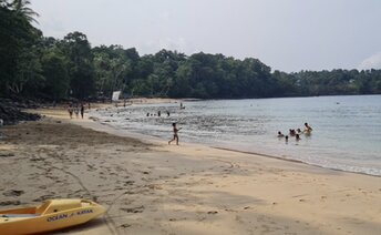 Sao Tome, Santana beach