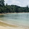 Sao Tome, Santana beach, bay view