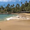 Sao Tome, Santana beach, water edge