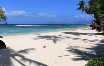 Silhouette, Hilton Seychelles Labriz beach