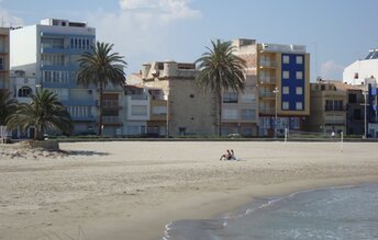 Spain, Valencia, Torrenostra beach