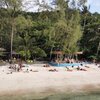 Thailand, Phangan, Secret Beach, aerial view
