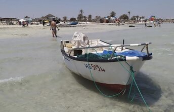 Тунис, Джерба, Пляж Сентидо