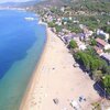 Turkey, Yalim beach, aerial view