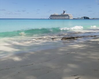 Bahamas, Bimini, Bailey Town beach