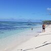Багамы, Бимини, Пляж МКс-лагун, прозрачная вода