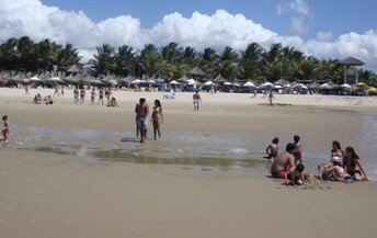 Brazil, Barraca Fortal beach
