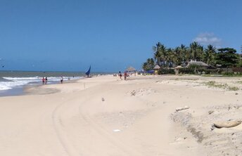 Brazil, Cumbuco beach