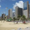 Brazil, Fortaleza beach, palms