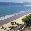 Brazil, Fortaleza beach, view from above
