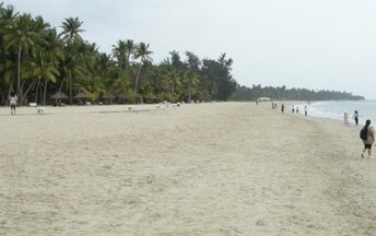 China, Hainan, Coconut Grove Bay beach