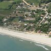 Honduras, Balfate beach, aerial view