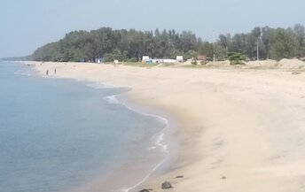 India, Kerala, Munakkal beach