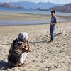 Indonesia, Lesser Sunda, Sumbawa, Baba Wadu beach, low tide