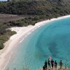 Indonesia, Lesser Sunda, Sumbawa, Sodau Bima beach, view from atop