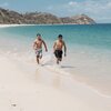 Indonesia, Lesser Sunda, Sumbawa, Sodau Bima beach, white sand