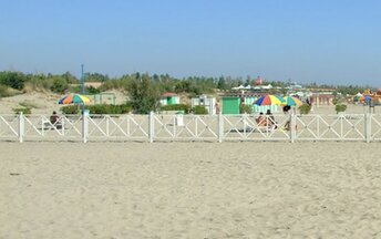 Italy, Veneto, Rosolina Mare beach