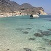 Oman, Fazayah beach, clear water