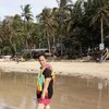 Philippines, Palawan, Concepcion beach, view from water