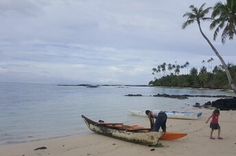 Samoa, Upolu, Nu'uavasa beach