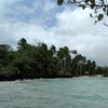 Самоа, Уполу, Пляж Нууаваса, вид с моря
