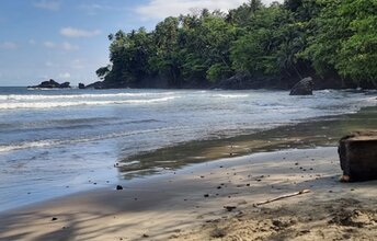 Sao Tome, Sete Ondas beach