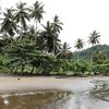 Sao Tome, Sete Ondas beach, view from water