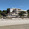 Spain, Valencia, Benicassim beach, view from water