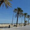 Spain, Valencia, Borriana beach, promenade