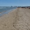 Spain, Valencia, Borriana beach, water edge