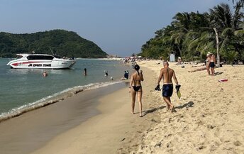 Thailand, Phangan, Mae Haad beach