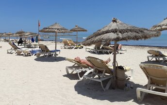 Tunisia, Djerba, Aghir beach