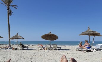 Тунис, Джерба, Пляж Сиди-Маре