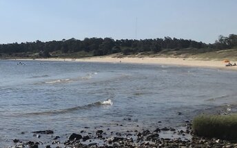 Uruguay, La Baguala beach