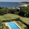 Uruguay, La Baguala beach, pool, aerial