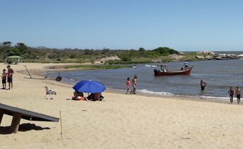 Uruguay, Playa La Colorada beach