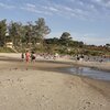 Uruguay, Playa La Colorada beach, low tide