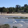Uruguay, Playa La Colorada beach, view from water