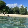 USVI, St. Croix, Rainbow Beach, view from water