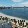 Venezuela, Margarita, Bella Vista beach, aerial view