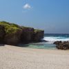 Christmas Island, Lily beach, cliffs