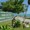 Cocos isl, Home Island, sign