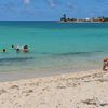 Cuba, Playa Santa Lucia beach, locals