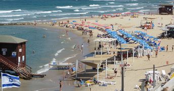 Israel, Bat Yam beach